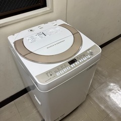 【SHARP】全自動洗濯機の画像