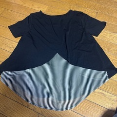 重ね着風カットソーの画像