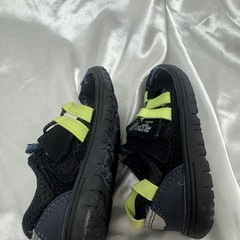 【BREEZE】子供 サンダル　キッズ　黒サンダル ブリーズ ブラックサンダル  14.0の画像