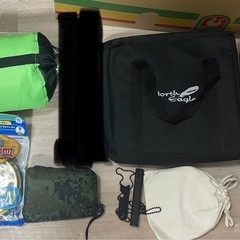 キャンプ用品　新品未使用　焚き火台　蚊帳　他　