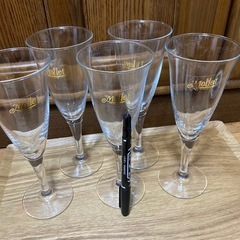 Mollet ワイングラス 5個セット シャンパングラス