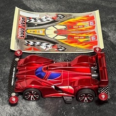 ミニ四駆　ヒートエッジ　レッドメタリック 完成品 カスタム車 13000→10000円 最終値下げ の画像
