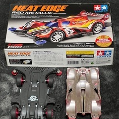 ミニ四駆　ヒートエッジ　レッドメタリック 完成品 カスタム車 13000→10000円 最終値下げ の画像
