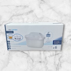 新品 6個セット 浄水ポット 交換用カートリッジ 節約 高除去 ...