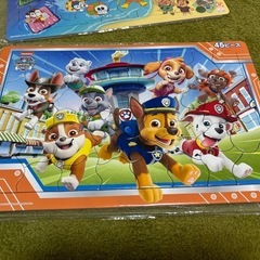 子供用　パズル　パウパト　アンパンマン　3枚組の画像