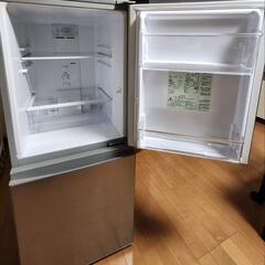 アクア冷凍冷蔵庫126L 強化ガラス棚 自動霜取り機能付き2022年製の画像