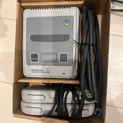 スーパーファミコンミニ（箱、説明書付き）