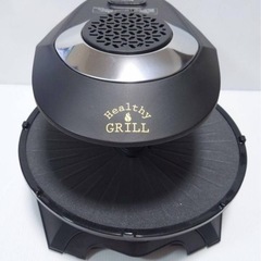 焼肉用ホットプレート　MK エムケー精工　無煙ロースター　ヘルシーグリル　HG−100 ブラックの画像