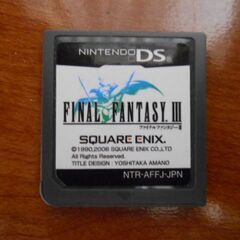 中古　ＤＳ　ゲームソフト　ファイナルファンタジーⅢ