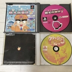 PSソフト　桃太郎電鉄　クラッシュバンディクー3の画像