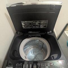 洗濯機 HW-G55E7KK（7月初旬 引き取り希望・要相談）