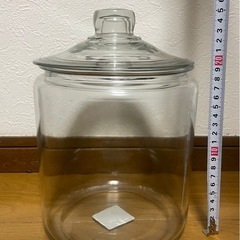 3リットル　ガラスキャニスター