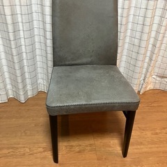 必要な方❗️ ダイニングチェア　ファブリックレザーUSED品