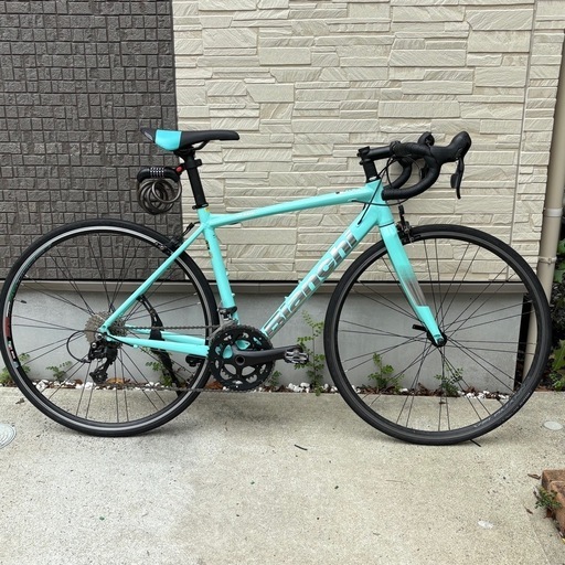 大きい割引 整備済み】Bianchi ビアンキ via nirone 7 チェレステ チェーン 自転車本体