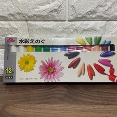 12色の水彩絵具セット