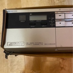 ビクタービデオカセットレコーダーの画像