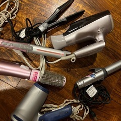 パナソニックなどのドライヤー、ヘアアイロン