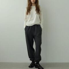 ウォッシュドスウェットジョガーパンツ L✨美品の画像
