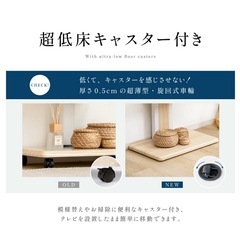 【新品未使用】テレビスタンドの画像