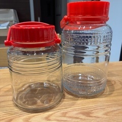 梅酒や梅シロップ作り用瓶です。の画像