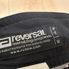 reversal リバーサル　ファイトパンツ　ファイトショーツ　黒の画像