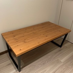 天然木ローテーブル
