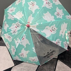 45センチ　子供　傘　　くま柄