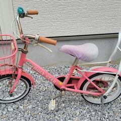 可愛い子供用自転車！