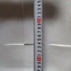 四角洋皿　スクエア　白無地 約27cm　1枚の画像