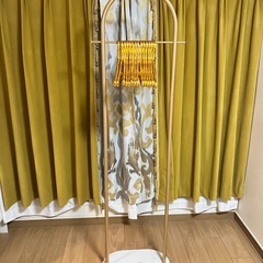 美品★ゴールド洋服掛けと20個金属洋服掛け