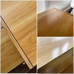 【受渡予定】LOWYA ドレッサーテーブル　ローテーブル の画像