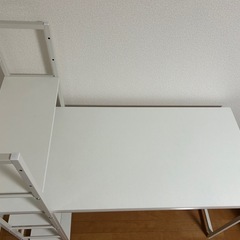 ブックシェルフ付デスク※お譲り先が決まりましたの画像