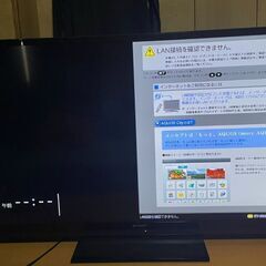 【中古】60インチテレビ・SHARPシャープ・AQUOSアクオスの画像