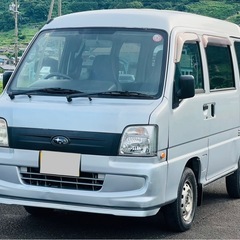 H19年LE-TV2サンバーバントランスポーター 5速マニュアル...