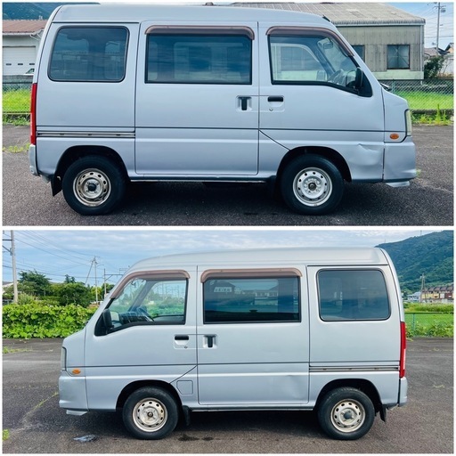 スバルサンバーバンTV2　トランスポーター　車検　令和9年7月まで スバルサンバーバンTV2トランスポーター車検令和9年7月まで