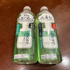ビオレ泡洗顔 ニキビ予防 
詰替用2本