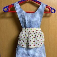 ビーズバッグ＆エプロン、夏服の画像