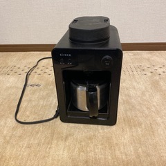 シロカ全自動コーヒーメーカー中古　