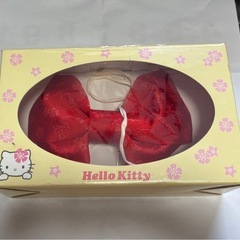 キティーちゃん　浴衣　作り帯　リボンセットの画像