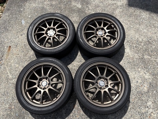 ワークエモーション17インチ　114.3　7j +53