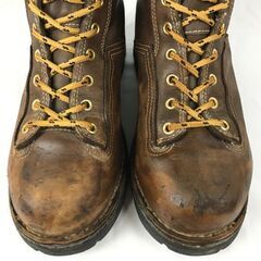 試着交換OK！Danner/ダナー 14502　ゴアテックスブーツ　US8.1/2　26.0-26.5　ブラウン/茶/BROWN〉ワーク/マウンテン/サバイバル/登山/トレッキング　管.WA188の画像