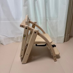 yamatoya（大和屋） アーチ木製ローチェアⅢ　ホワイトウォッシュの画像