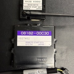 【値下げ】ハイエース　純正リモートスタート一式の画像