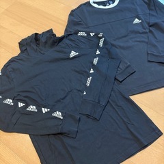 Adidas 長袖Tシャツ2枚セット (150サイズ)