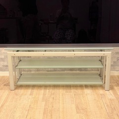 【テレビ台】すりガラス仕様／重厚感あり／7万円で購入