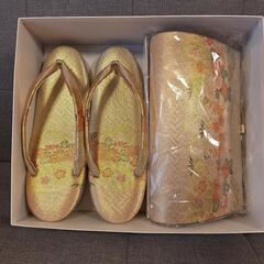 成人式 フォーマル 草履 バッグ セット ぞうり ゴールド 金 ...