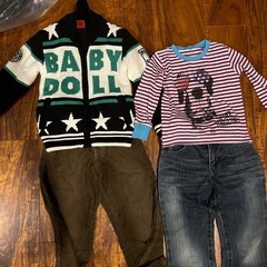 ブランドあり男の子服まとめ売りの画像