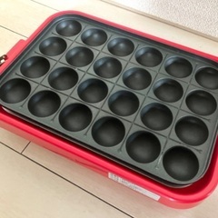 2WAY ホットプレート (たこ焼き器)の画像