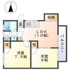【★敷金礼金なし☆】岐阜市のお値打ち2LDK♪