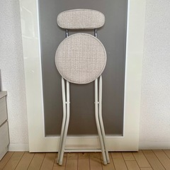 折りたたみ椅子　ハイチェア